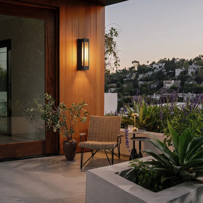 Exterior LED Wall Sconce Lighting Modern Stainless Steel Light - view 3