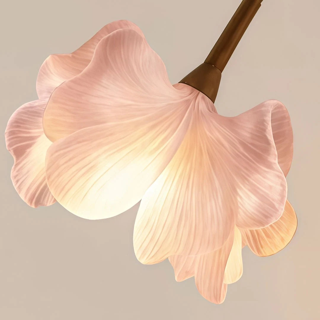 Flower Wall Light French Vintage Pink Flower Light - view 8