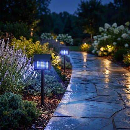 Garden Solar Path Lights Outdoor Mosquito Lawn Landscape Light - view 2