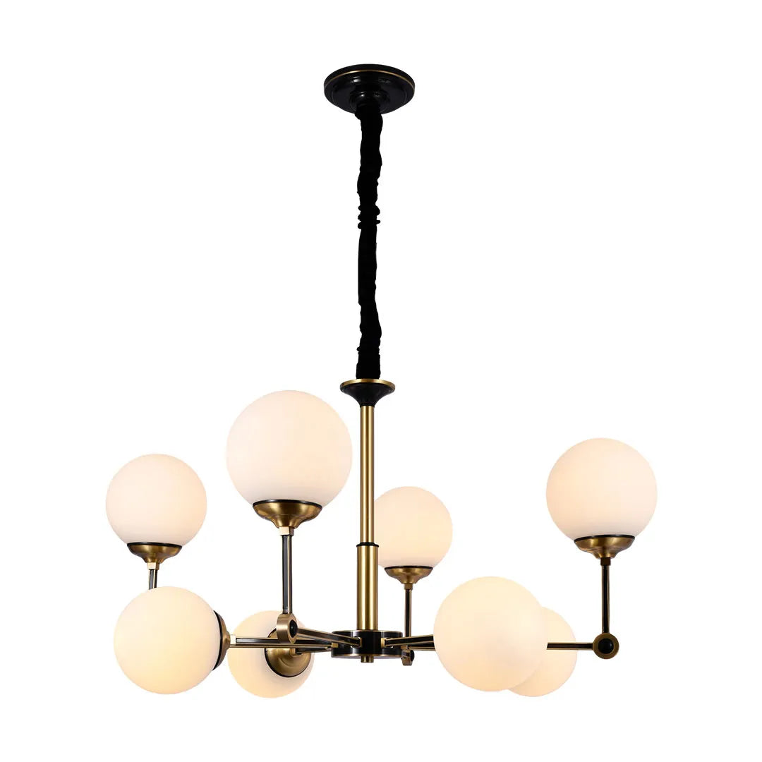 Glass Ball Chandelier Modern Molecular Ceiling Light - view 10