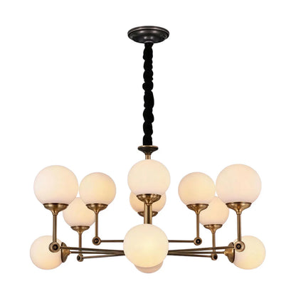 Glass Ball Chandelier Modern Molecular Ceiling Light - view 11