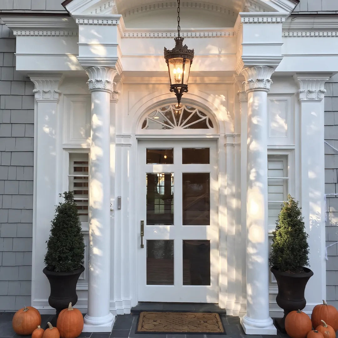 Hanging Outdoor Porch Light European Vintage Waterproof Pendant Light - view 2