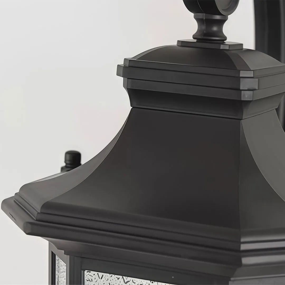 Lantern Outdoor Wall Lights American Vintage Glass Light - view 7