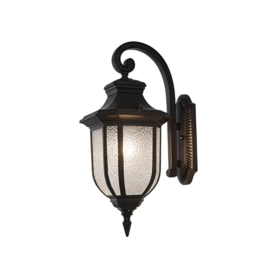 Lantern Outdoor Wall Lights American Vintage Glass Light - view 10