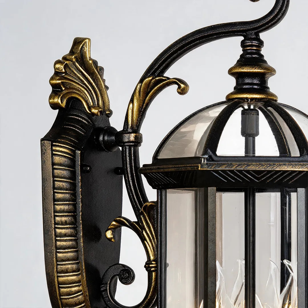 2 PCS Lantern Style Outdoor Wall Lights European Vintage Light - view 8