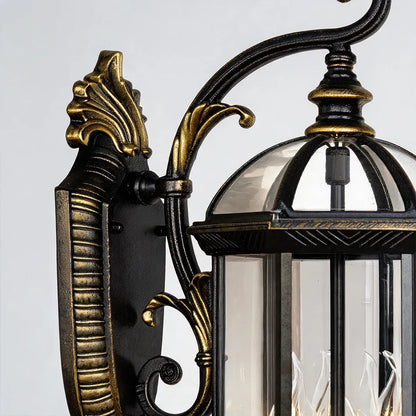 2 PCS Lantern Style Outdoor Wall Lights European Vintage Light - view 8