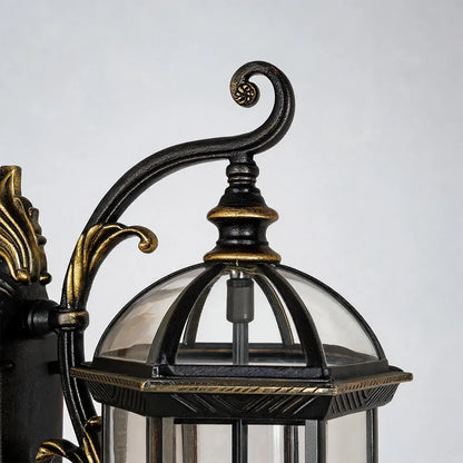 2 PCS Lantern Style Outdoor Wall Lights European Vintage Light - view 7