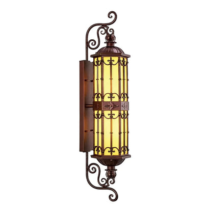 Vintage Wall Sconce Lighting European Outdoor Glass Lamp - view 11