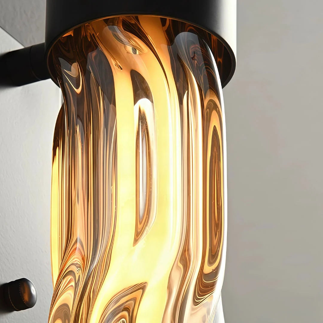 LED Linear Wall Light Italian Minimalist Glass Light - view 7
