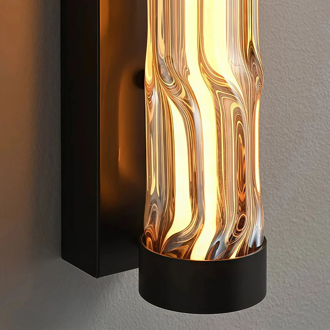 LED Linear Wall Light Italian Minimalist Glass Light - view 8