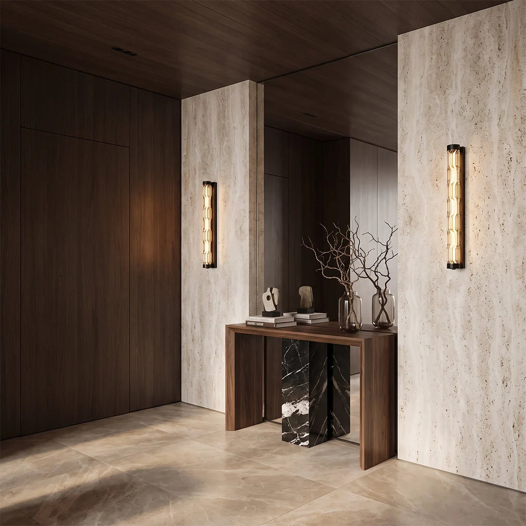 LED Linear Wall Light Italian Minimalist Glass Light - view 6