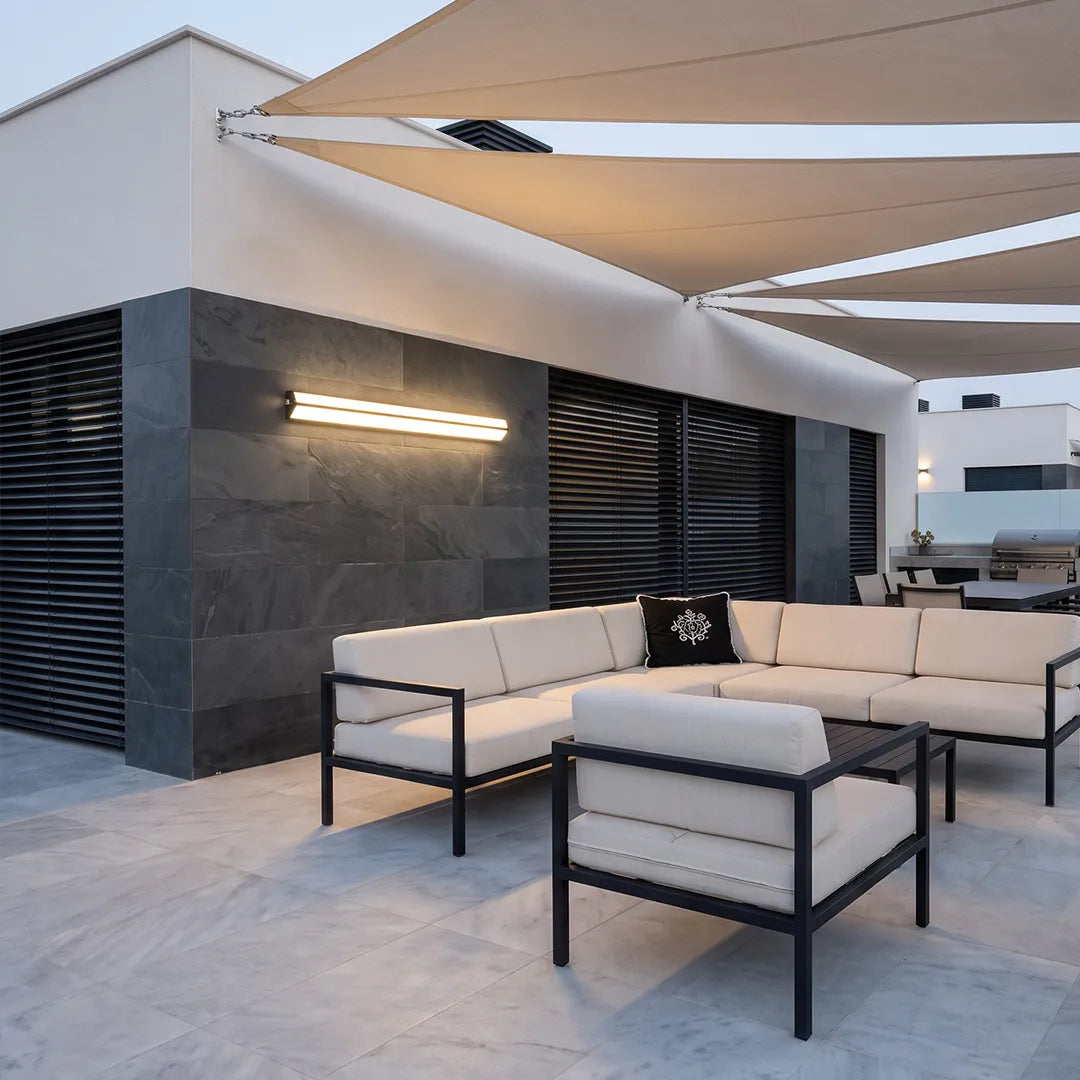 LED Linear Wall Sconce Modern Outdoor Long Geometric Light - view 4