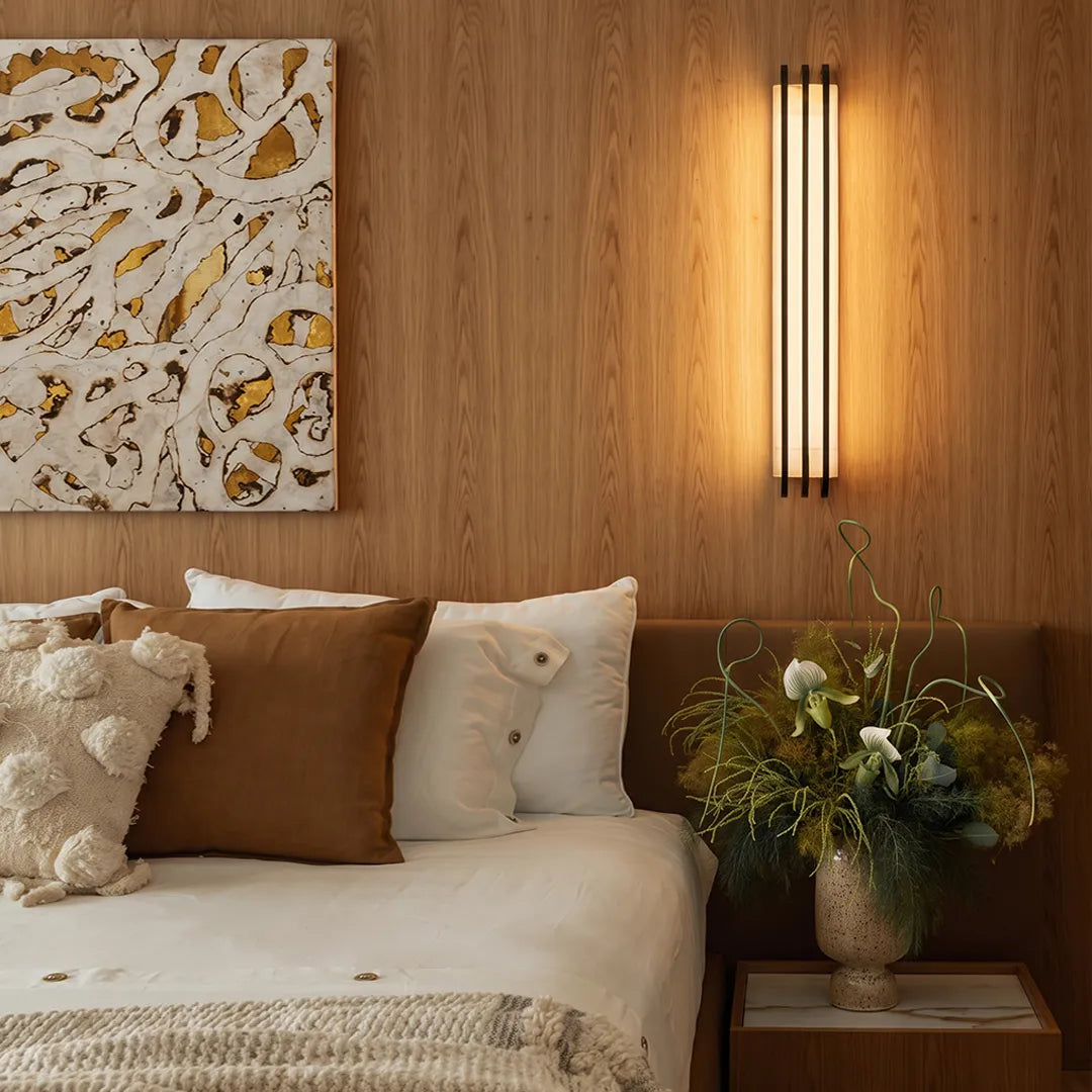 LED Modern Wall Lights Minimalist Vertical Marble Light - view 3