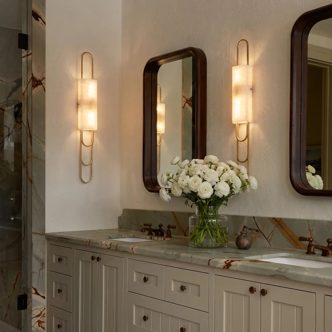 LED Modern Wall Sconce Creative Marble Bedside Light - view 5