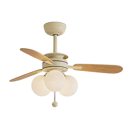 Indoor Ceiling Fan with Light French Cream Style Light - view 8