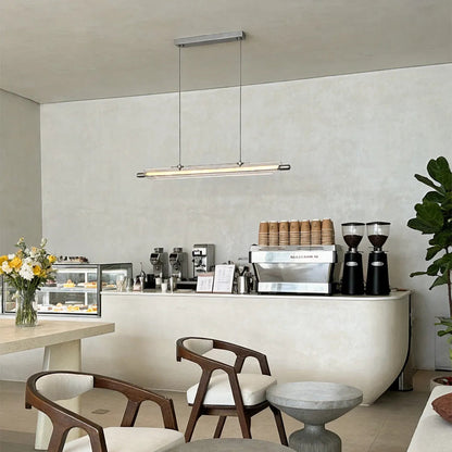 Linear LED Pendant Light Bauhaus Glass Modern LED Ceiling Lights - view 4