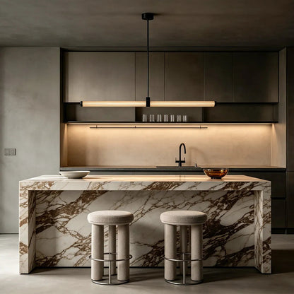 Linear Pendant Lights Italian Minimalist Ceiling Lights