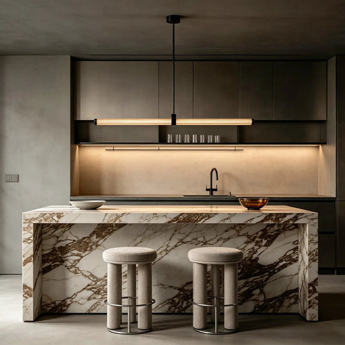 Linear Pendant Lights Italian Minimalist Ceiling Lights