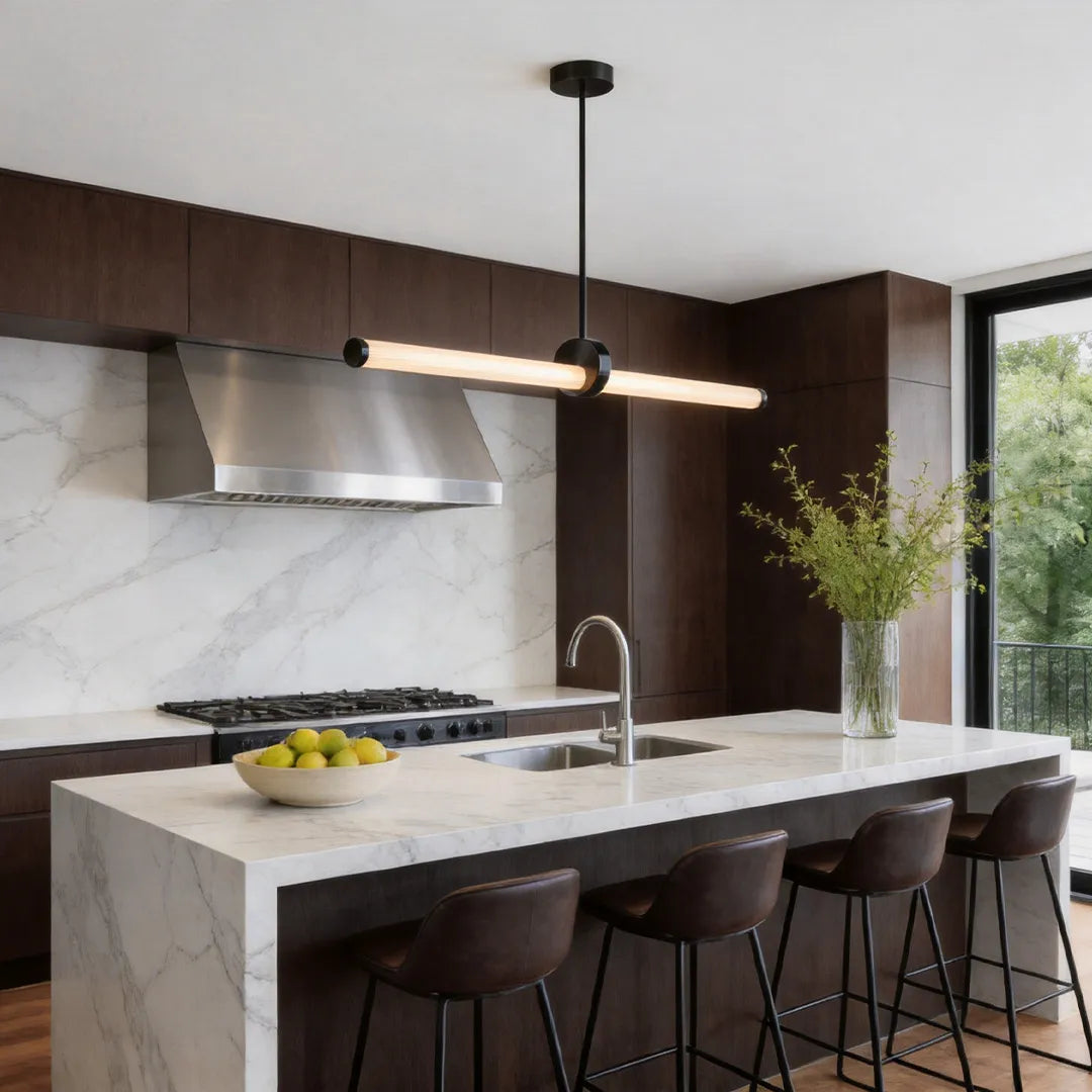 Linear Pendant Lights Italian Minimalist Ceiling Lights - view 2