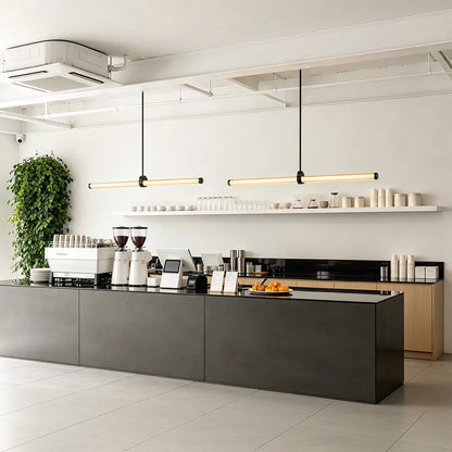 Linear Pendant Lights Italian Minimalist Ceiling Lights - view 3