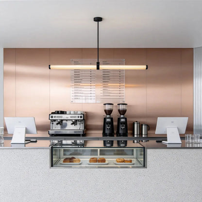 Linear Pendant Lights Italian Minimalist Ceiling Lights - view 4