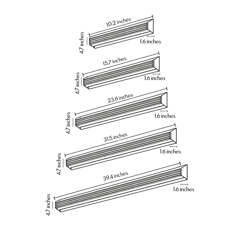 Modern Outdoor Sconce LED Architectural Slim Linear Light - view 19