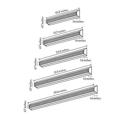 Modern Outdoor Sconce LED Architectural Slim Linear Light - view 19