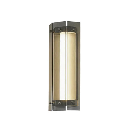 Silver Outdoor Wall Lights Modern Waterproof Glass LED Light - view 11