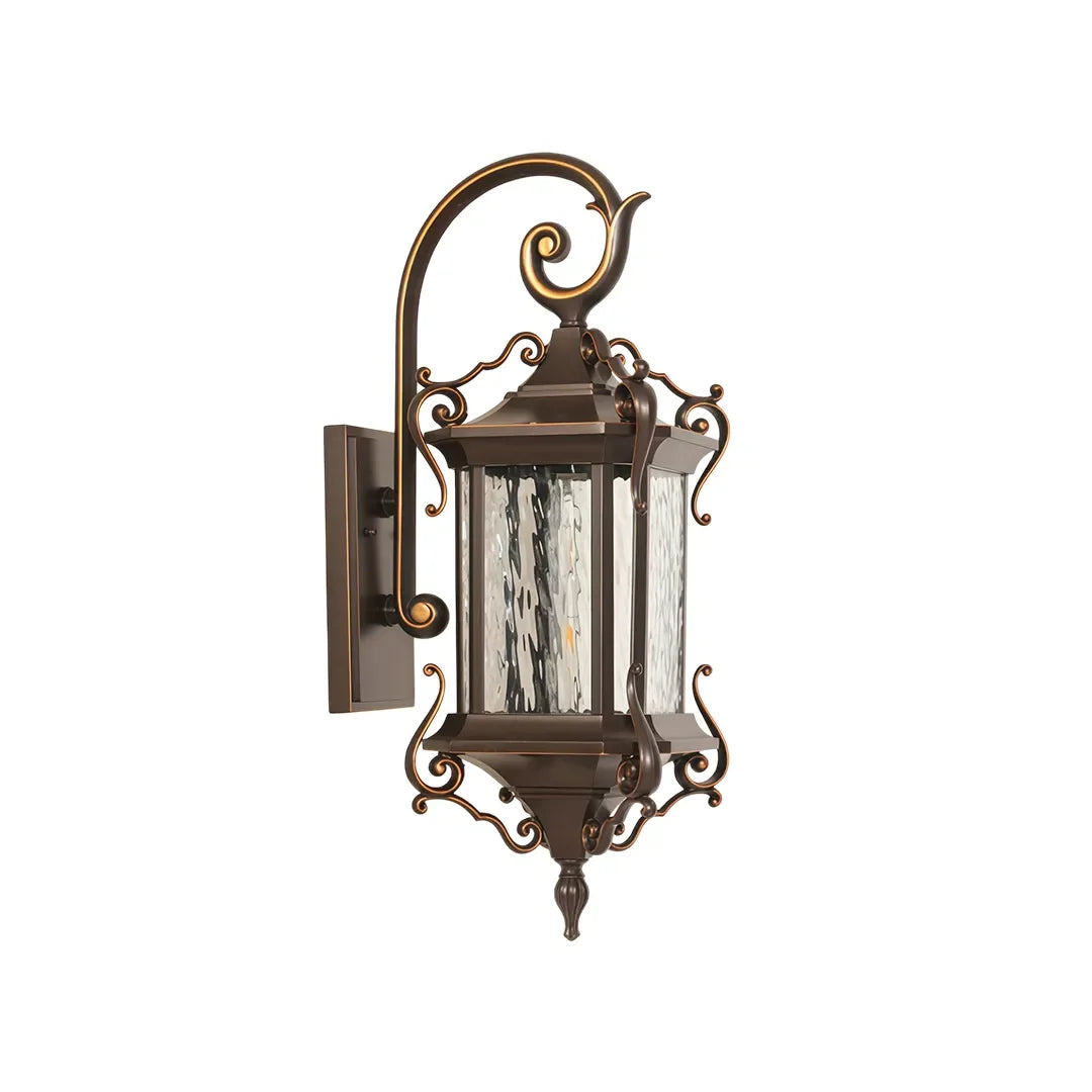 2 PCS Metal Outdoor Wall Sconces European Vintage Aluminum Light - view 9