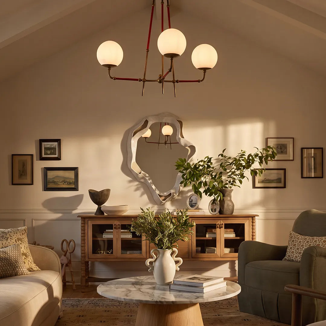 Mid Century Modern Chandelier Decorative Ceiling Light - view 3