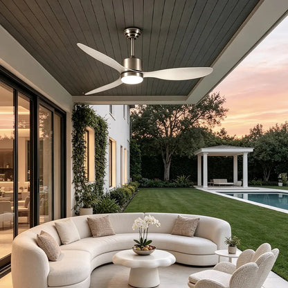 Modern Ceiling Fans with LED Lights Smart Full Spectrum Light - view 3