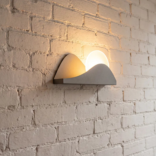 Modern Exterior Wall Lighting Solar Landscape Outdoor Light