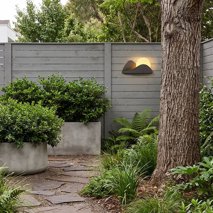 Modern Exterior Wall Lighting Solar Landscape Outdoor Light - view 4