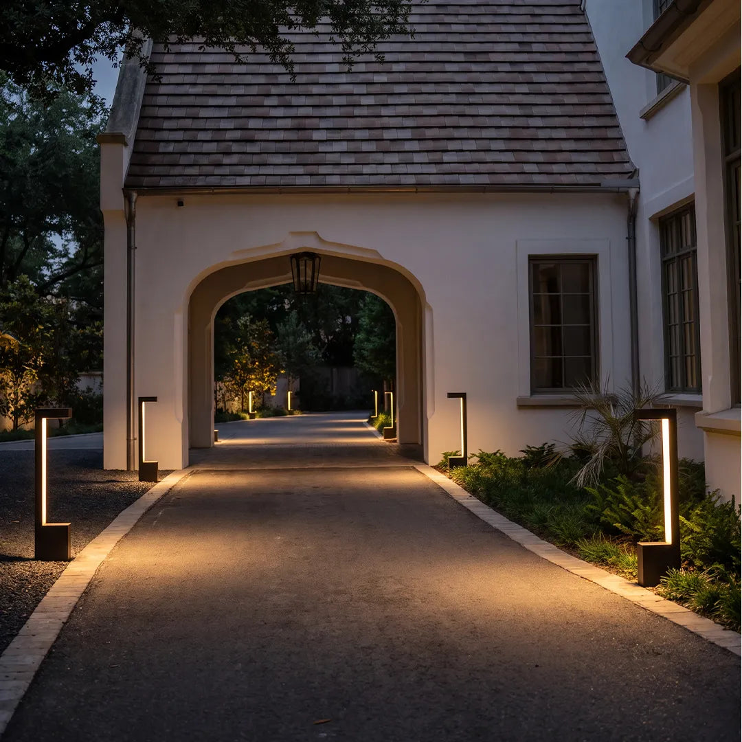 Modern Outdoor Waterproof LED Lawn Bollard Light - view 5
