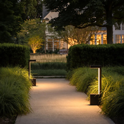 Modern Outdoor Waterproof LED Lawn Bollard Light - view 4
