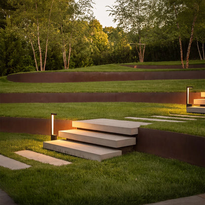 Modern Outdoor Waterproof LED Lawn Bollard Light - view 2