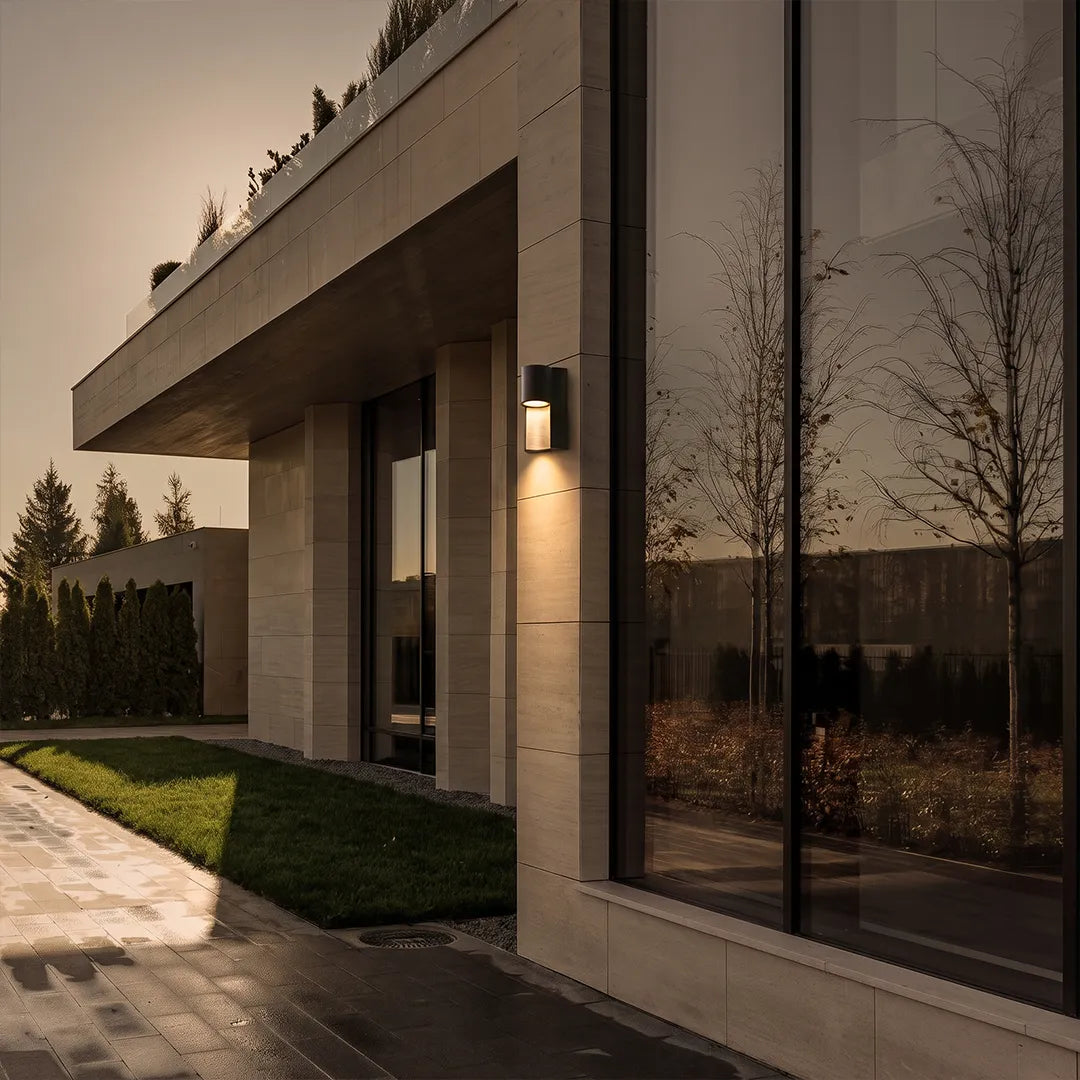 Modern LED Outdoor Wall Light Aluminum Downward Light - view 5