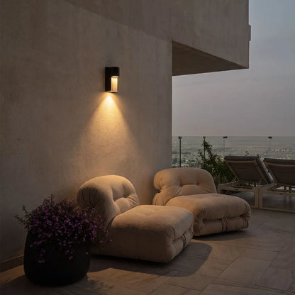 Modern LED Outdoor Wall Light Aluminum Downward Light