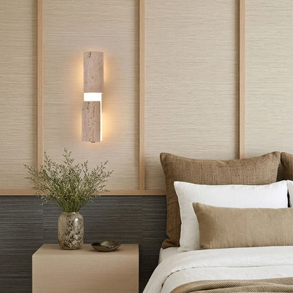 Modern LED Wall Lights Vintage Travertine Ambient Light
