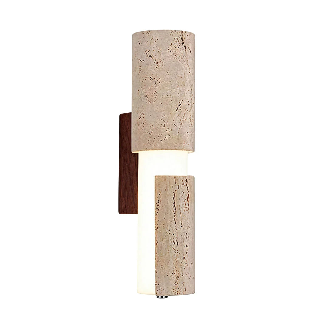 Modern LED Wall Lights Vintage Travertine Ambient Light - view 7