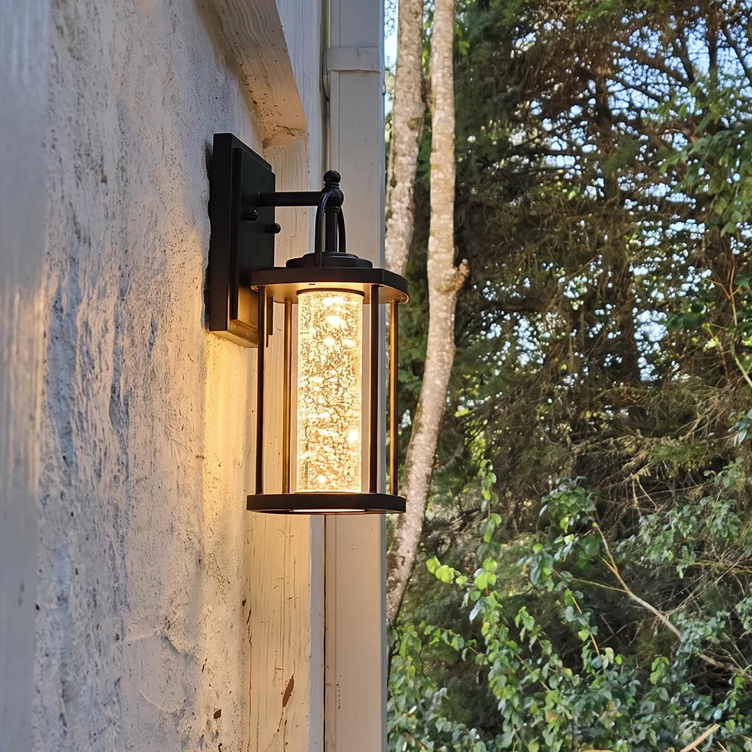 Modern Outdoor Lantern Wall Sconce LED Aluminum Light