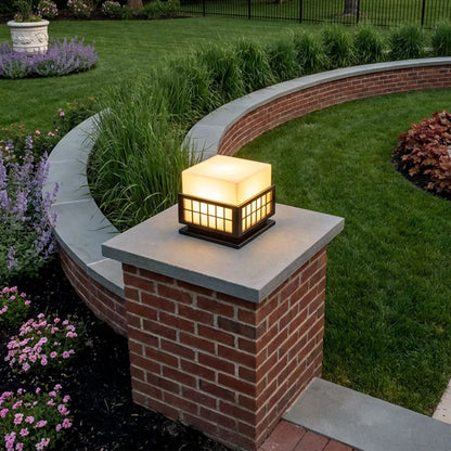 Modern Outdoor Pillar Lights Stainless Steel Columns Light - view 6