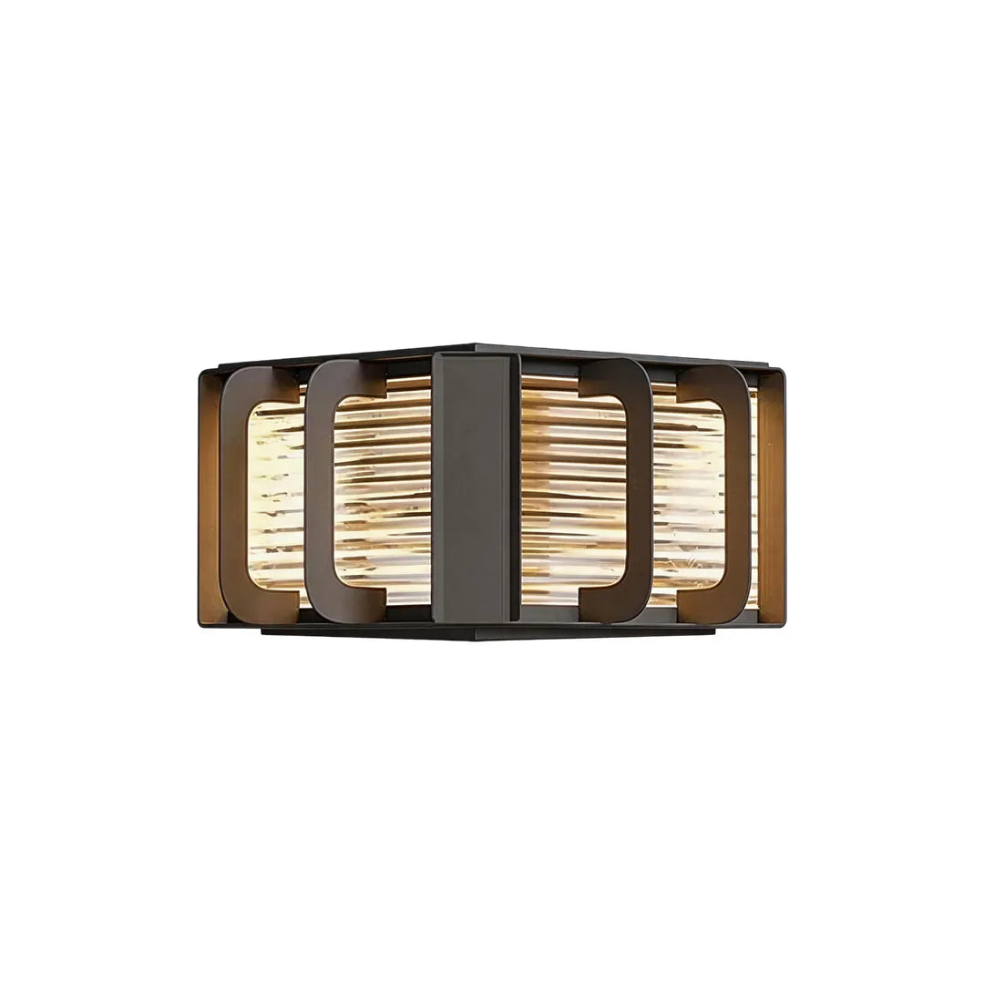 Outdoor Solar Pillar Lights Modern Black Courtyard Light - view 7