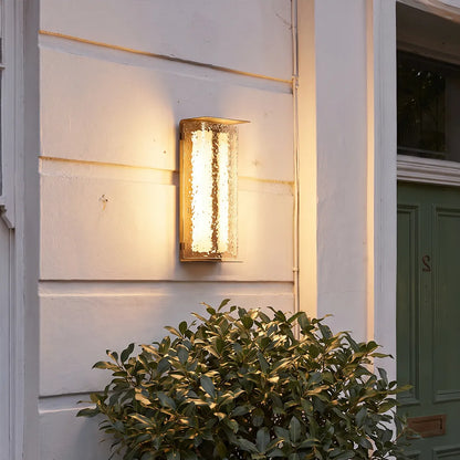 Modern Outdoor Solar Wall Lights Dual-Power Metal Light - view 6