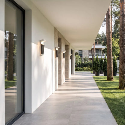Modern Outdoor Wall Light Minimalist Cement Light - view 3