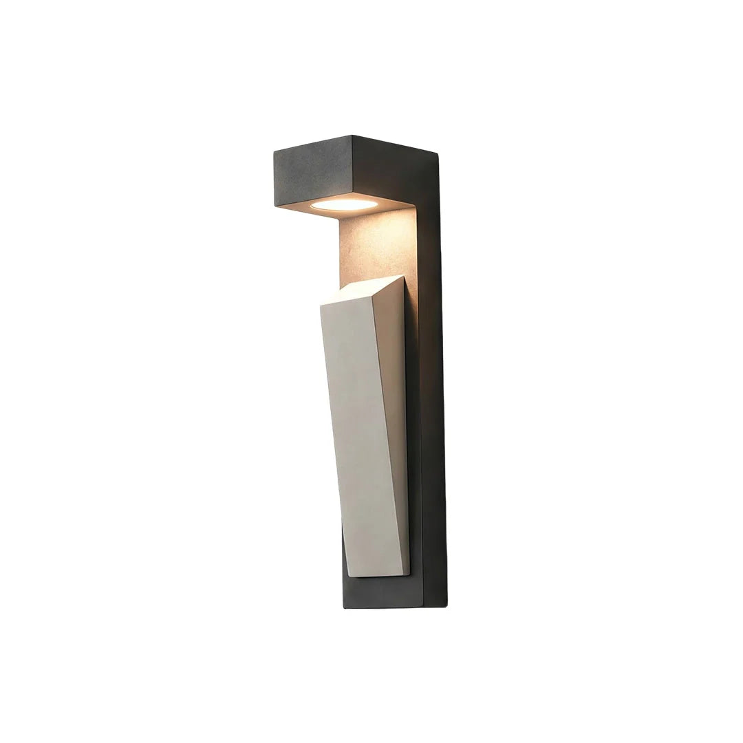 Modern Outdoor Wall Light Minimalist Cement Light - view 9