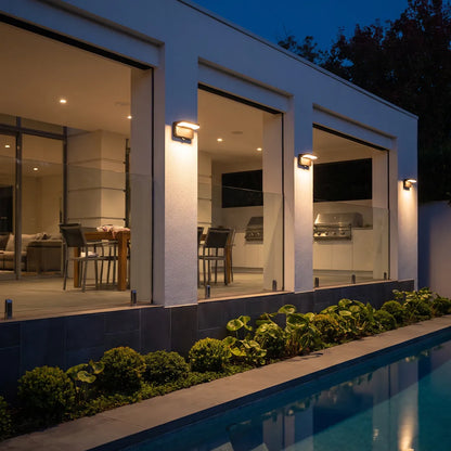 Outdoor Wall Sconce Lights Modern Waterproof Motion Sensor LED Light - view 5