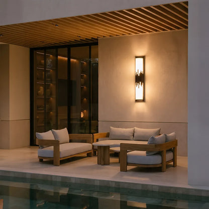 Outdoor Lighting Wall Sconce Modern Luxury Waterproof LED Light - view 2