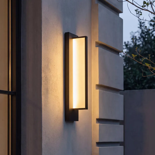 Outdoor Wall Mount Porch Lights Modern Waterproof COB Light