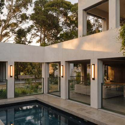 Outdoor Wall Mount Porch Lights Modern Waterproof COB Light - view 5